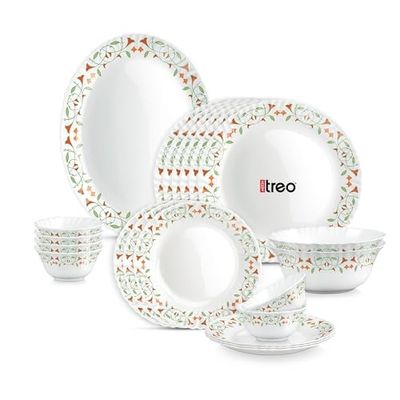 Treo by Milton Opalware Aurelia Meena Dinner Set of 21