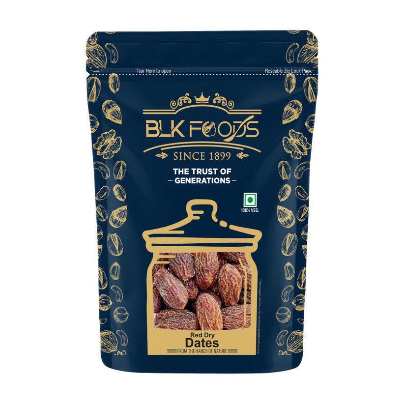1Kg Dry Dates Brown | Sukha Khajoor (Chuara Kharek) Dates