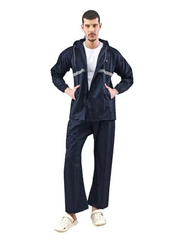 LUX VENUS Reflecting Design Tapping Rain Suit for Men