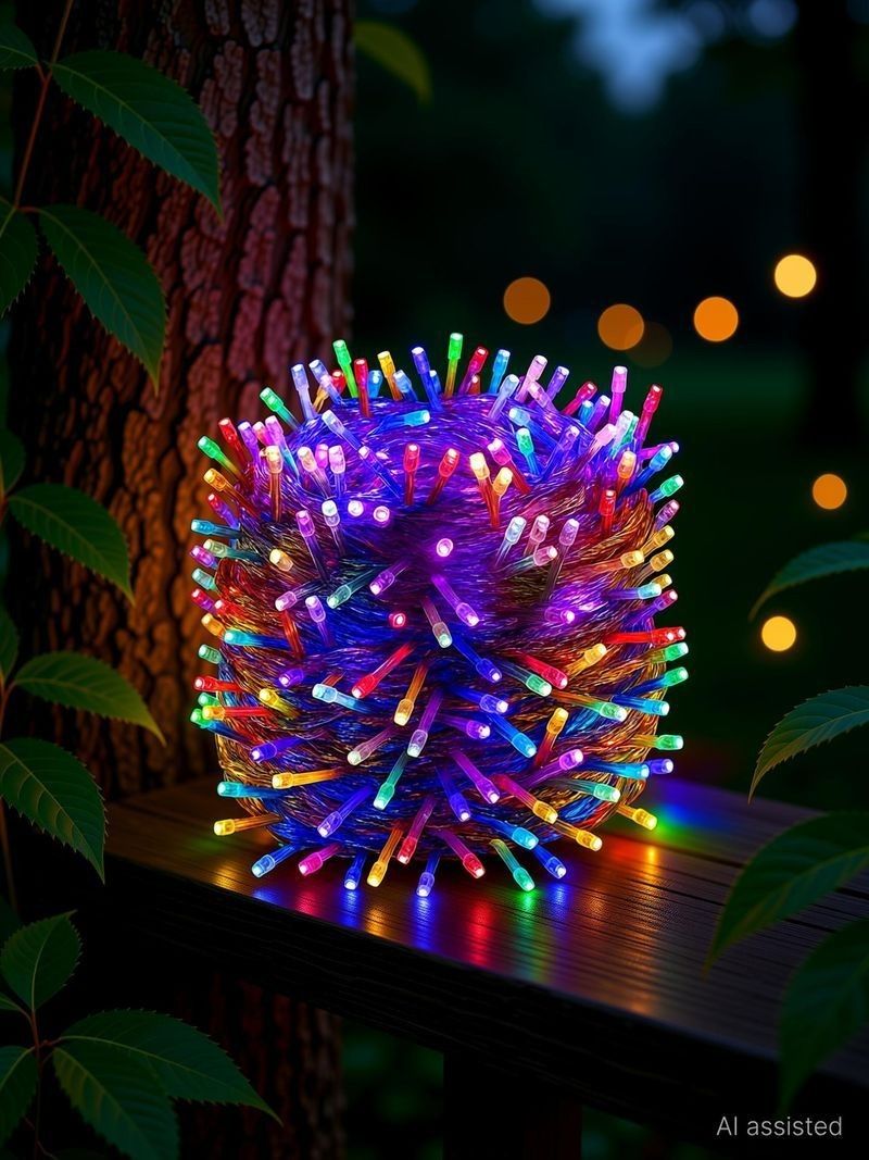 Glowhere 600 LEDs 100 m Multicolor Color Changing Bulb Rice Lights (Pack of 1)