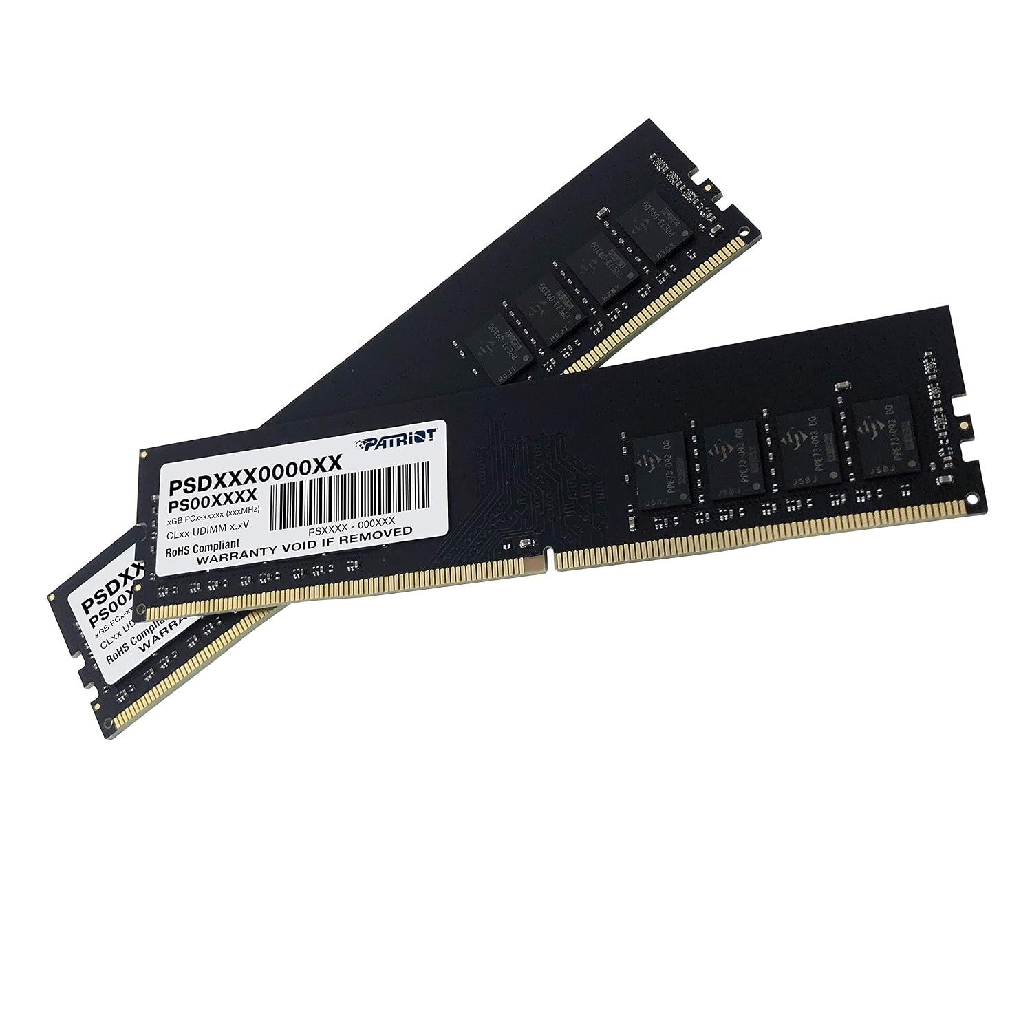 Patriot Memory Signature Line Series DDR4 16GB (2 x 8GB) 3200MHz UDIMM Kit PSD416G3200K
