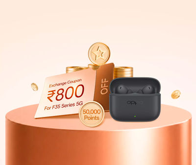 Oppo Store : F35 Series 5G Privilege Pack @ ₹9
