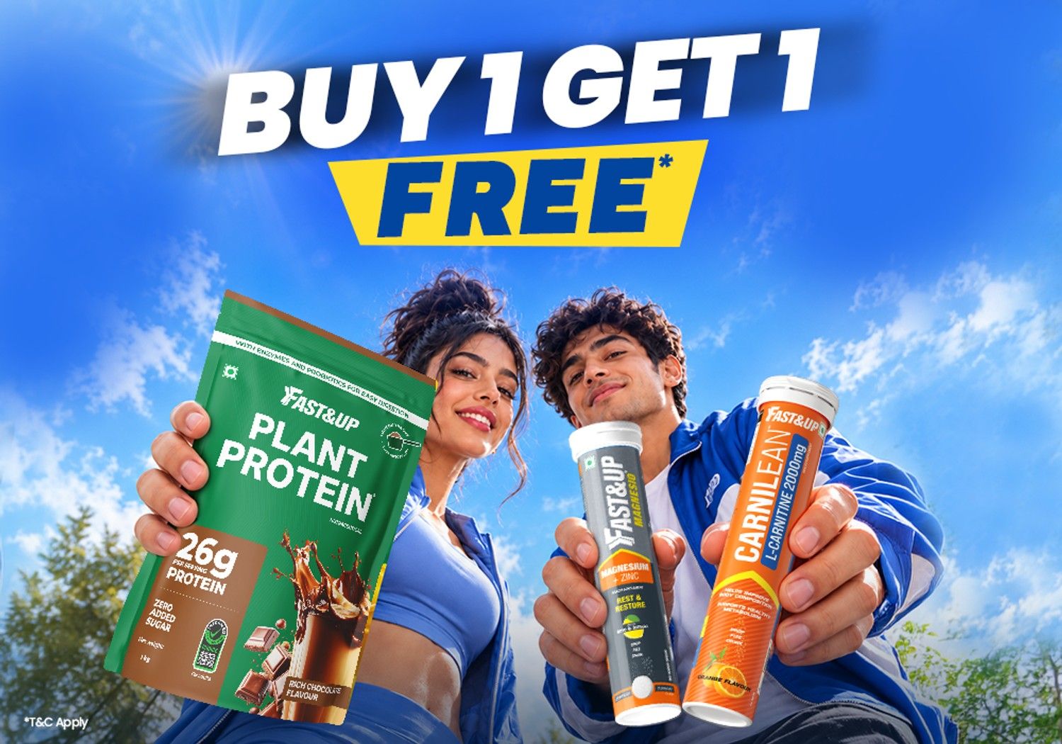 Fastandup - BUY 1 GET 1 FREE