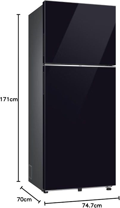 Samsung 396 L, 2 Star, Convertible 5-in-1, Digital Inverter, Frost Free Double Door, Bespoke AI WiFi Refrigerator