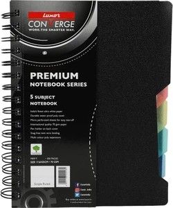 LUXOR Single Ruled B5-300 B5 Notebook Single Ruled 300 Pages (Bla...more