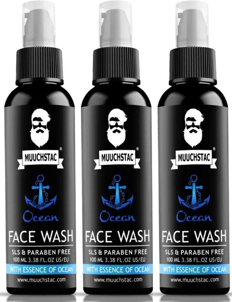 MUUCHSTAC Ocean for Men, Anti Acne & Pimple, Skin Brightening, Al...more