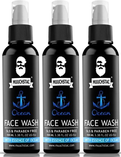 MUUCHSTAC Ocean for Men, Anti Acne & Pimple, Skin Brightening, Al...more