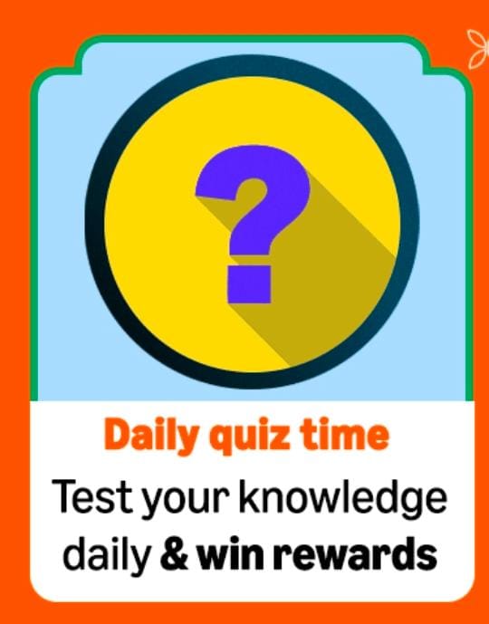 Amazon FunZone Daily Quiz Time Answers - 14th August 2026