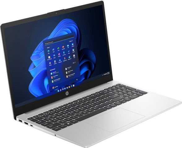 HP 250R G10 (2025) (i3 14th Gen) Intel Core 3 14th Gen 100U - (24 GB/512 GB SSD/Windows 11 Home) 250R G10 Thin and Light Laptop (15.6 Inch, Turbo Silver, 1.5 kg, With MS Office)