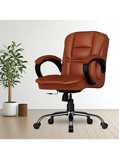 Buy FUGO Tan Adjustable Seat Height Study Arm Chair - Study Chair for Unisex 43202365 | Myntra