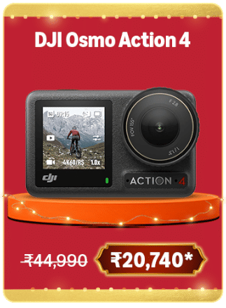 (Upcoming) DJI Osmo Action 4 Standard Combo, Waterproof Action Camera Vlogging Camera1