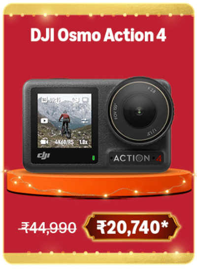 (Upcoming) DJI Osmo Action 4 Standard Combo, Waterproof Action Camera Vlogging Camera1