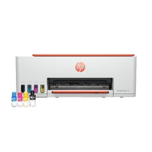 HP Smart Tank 589 All-in-One WiFi Color Printer(Print, Scan, Copy) - Smart App Enabled Wireless Tank Printer for Office & Home