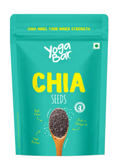Yogabar Chia Seeds 500g @64,Real Activ Multi Fruit Juice 1L @33 & more