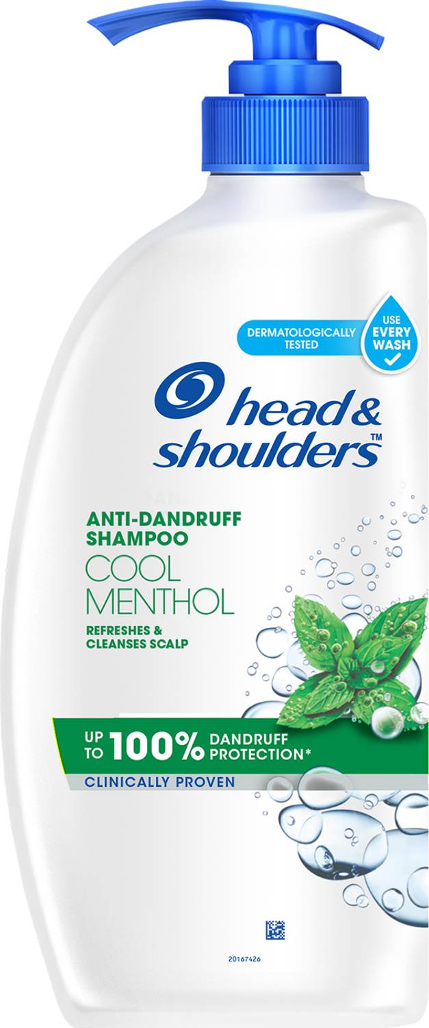 HEAD & SHOULDERS Anti Dandruff Shampoo Cool Menthol For Men & Women (1.2 L)