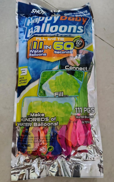 water balloons