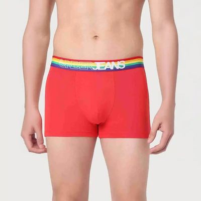 Zepto - Underjeans by Spyker Men's Cotton Elastane Blend Solid Trunk 1 pc