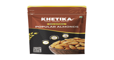 khetika almonds 500gm @200