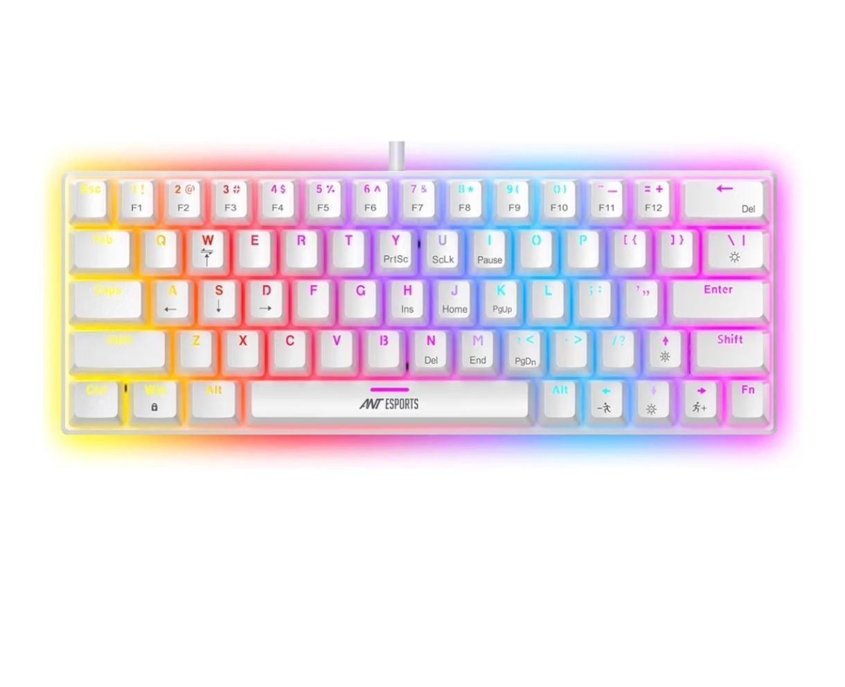 Ant Esports MK1200 Mini 60% Wired Mechanical Gaming Keyboard