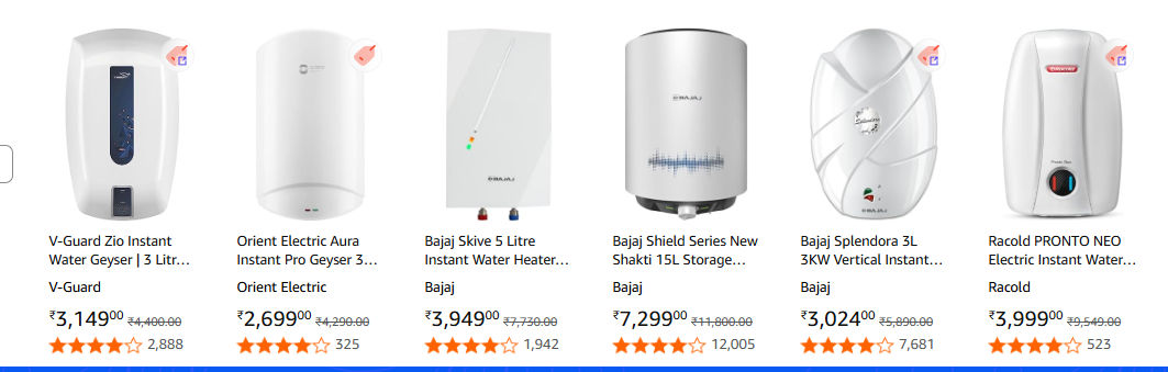 Geysers: Top deals: Home & Kitchen