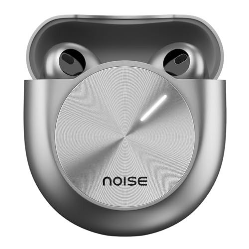 Noise Master Buds, Sound by Bose in-Ear Bluetooth Earbuds, Up to 49dB Adaptive ANC, IPX5 Ear Buds TWS (Silver)