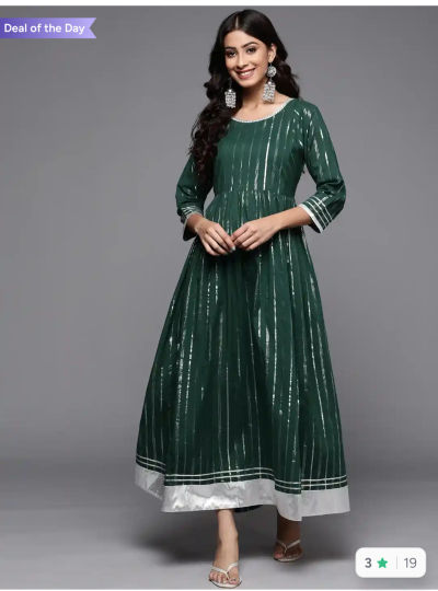 Myntra: UP TO 90% OFF on Varanga Women clothing