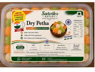 Digihaat: Tricolour Dry Petha 400g at ₹72