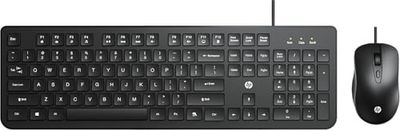 HP KM190 Wired Mouse and Keyboard Combo (AB3D3AA)