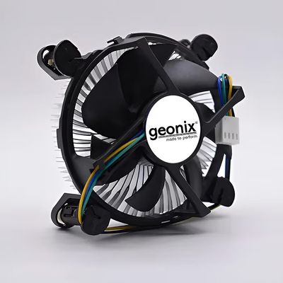 Geonix LGA 1200 CPU FAN I Black I Low Power Cosumption I Optimal Cooling Performance I 1 Year Warranty