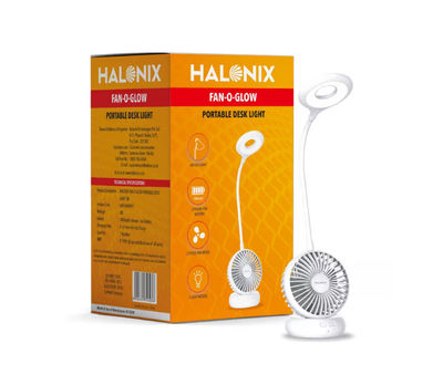 Zepto - Halonix Fan-O-Glow Study Lamp