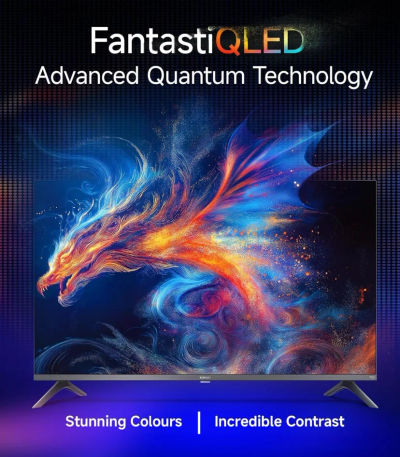 Xiaomi 138 cm (55 inch) FX Pro QLED Ultra HD 4K Smart Fire TV L55MB-FPIN