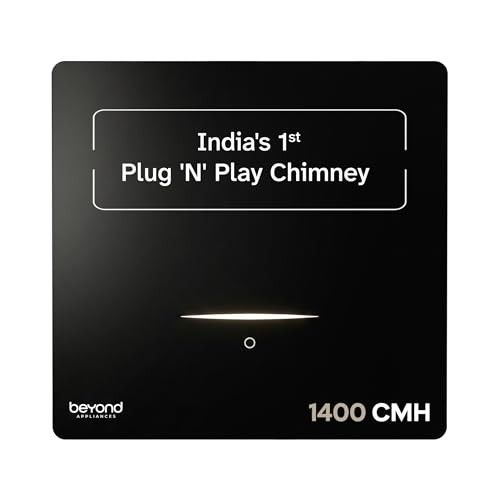 Beyond Appliances Cube Pro Plug N Play Ductless Kitchen Chimney