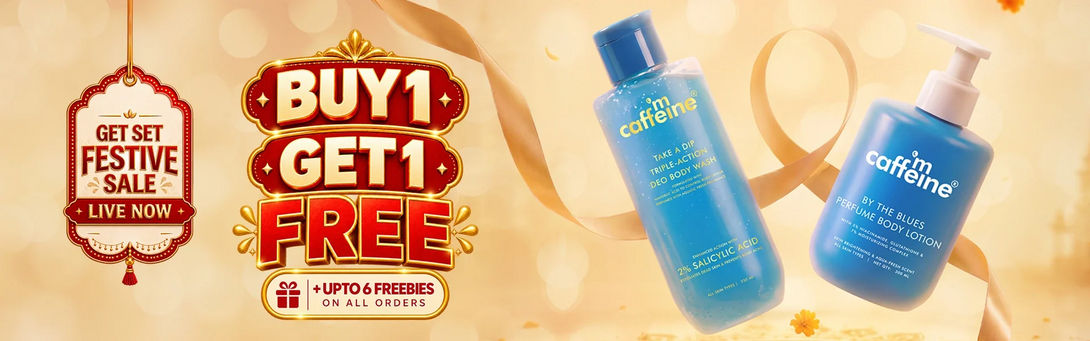 GET SET FESTIVE SALE | BUY 1 GET 1 FREE | Upto 6 Freebies on all orders