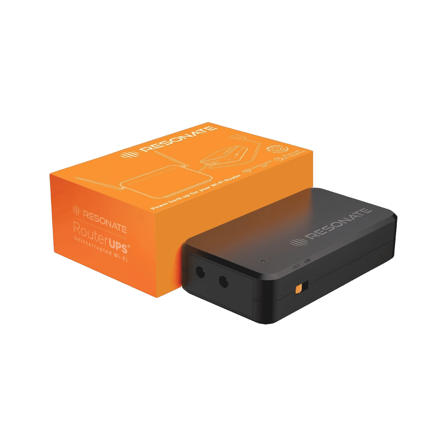 RESONATE RouterUPS Gen2 CRU12V2A Power Backup for Router