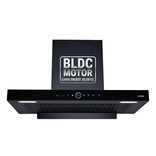 Elica 90cm 1600 m3/hr BLDC Filterless Autoclean Kitchen Chimney with FULL GRILL