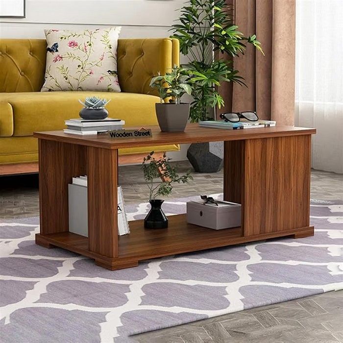 Wooden Street Irwin Engineered Wood Coffee Table for Living Room 36 L x 20 W x 16 H Inches