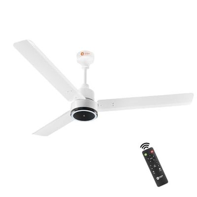 Orient Electric 1200 mm Zeno BLDC | BLDC energy saving ceiling fan with Remote |BEE 5-star rated | White, pack of 1