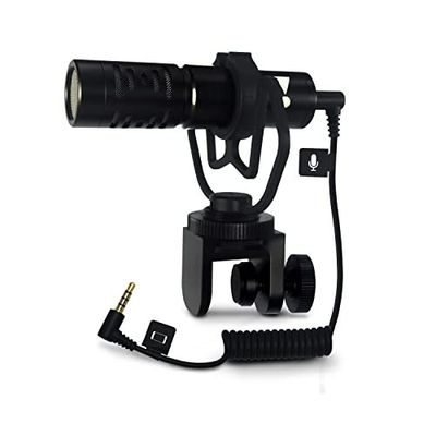 JBL Commercial CSSG01 On-Camera Mini Shotgun Microphone for DSLR & Smartphones