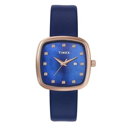 TIMEX Women's Water Resistant Analog Wrist Watch (Multicolor / Rose Gold)