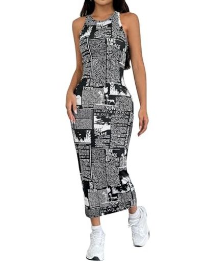 Cicica Dress for Women | One Piece Dresses | Midi Bodycon for Women's Size 2XL