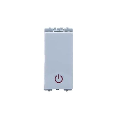 Wipro Northwest Nowa 1M 16A Heavy Duty One Way Modular Switch with Indicator