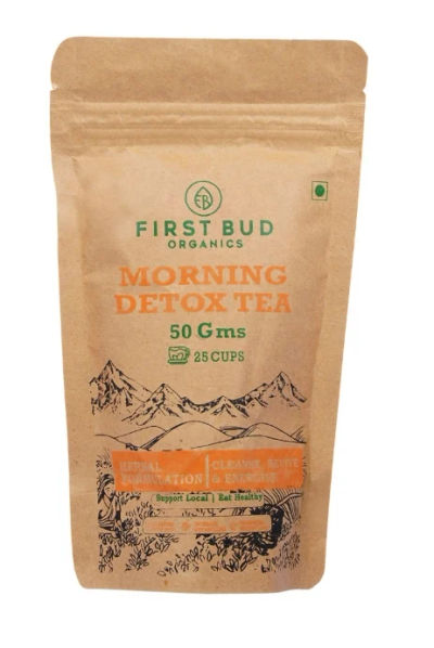 DigiHaat: First Bud Organics Morning Detox Tea @ ₹43 Only
