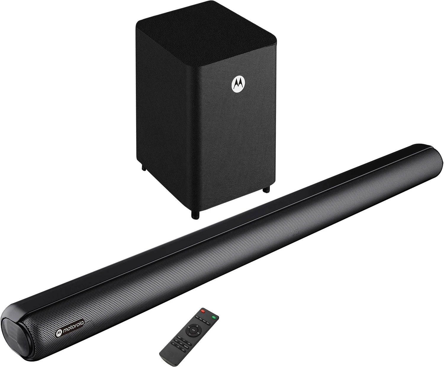 MOTOROLA AmphisoundX 200 W Bluetooth Soundbar (Black, 2.1 Channel...more