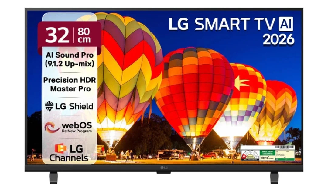 LG AI LB65 80 cm (32 inch) Full HD LED Smart WebOS TV 2026 Edition with Alpha5 Al Processor Gen9