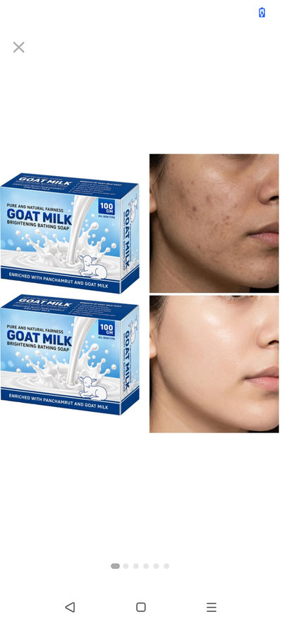 Take a look at this Goat Milk Fairness And Bathing bar