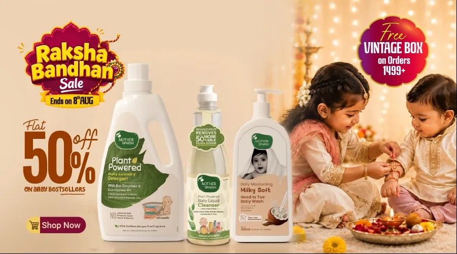 Raksha Bandhan Sale | Flat 50% Off + Free Vintage Box on orders 1499+