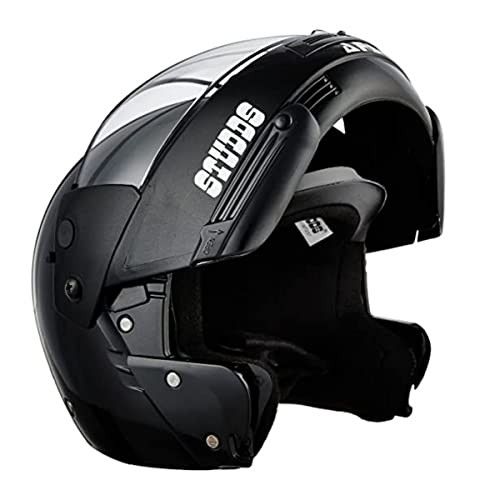 Studds RSINC Ninja Pastel Plain Full Face Helmet- Black (Xl)