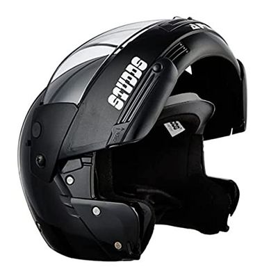 Studds RSINC Ninja Pastel Plain Full Face Helmet- Black (Xl)