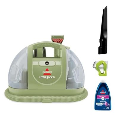 BISSELL Little Green Portable Carpet & Upholstery Cleaner | Spot Cleaner & Stain Remover for Sofa, Stairs & Car