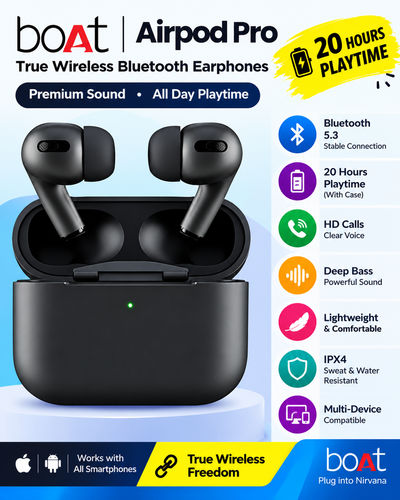 Airpod Pro TWS Earbuds - 20 Hours Playtime | Premium Sound